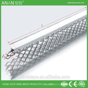 Angles d&#39;angle de finition en cloisons sèches enduit de perles avec les meilleurs matériaux de construction économiques